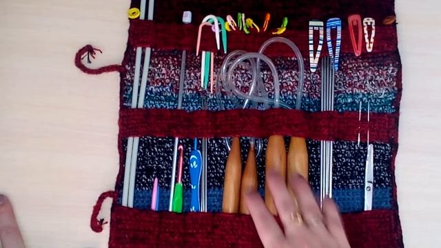 Как хранить парные (длинные) спицы. Самодельный органайзер для хранения. смотреть онлайн