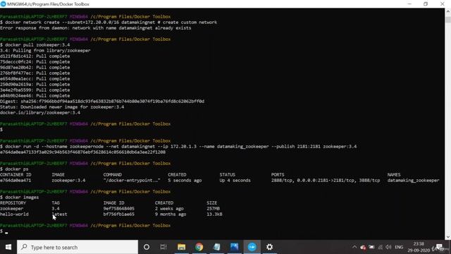 4 Create Single Node Kafka Cluster on Docker @MJWebHackscom смотреть онлайн