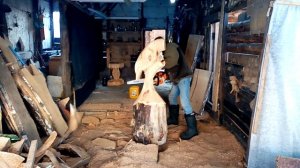 Сова из дерева своими руками Резьба бензопилой. Своими руками.