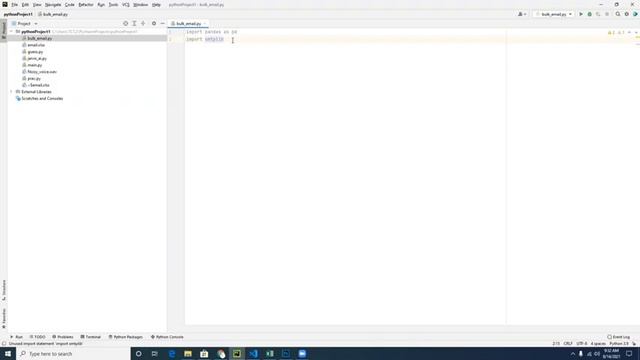 Python Bulk Email Sender | Python Projects(beginner level) смотреть онлайн