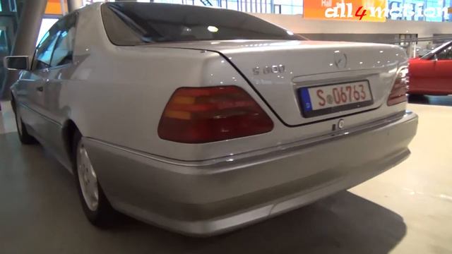 Mercedes-Benz CL600 V12 W140/C140 @ Retro Classics 2016 смотреть онлайн