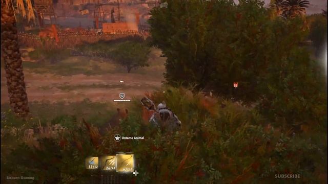 AC Origins How To Get Legendary Palmette Carver & Elect Of Ra - Anubis Shadow Bow/Heavy Blade