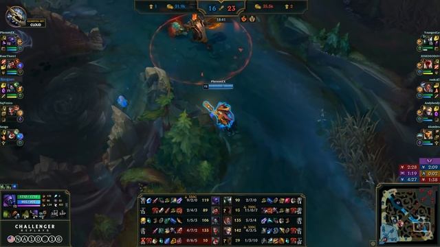 Jax Top vs Mordekaiser - NA Challenger Patch 10.16 смотреть онлайн