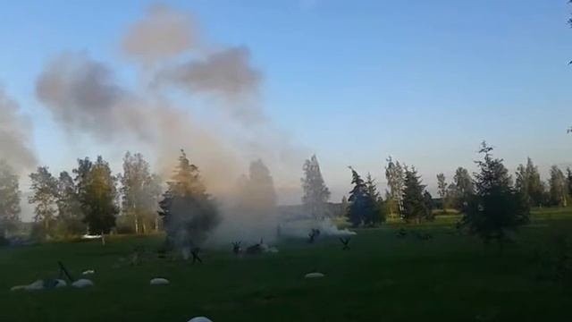 Реконструкция в п.Озерный в честь дня памяти 22.06 смотреть онлайн