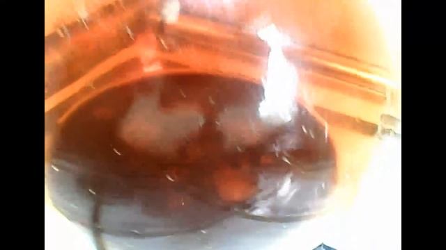 Аффинаж золота. Золото из радиодеталей.