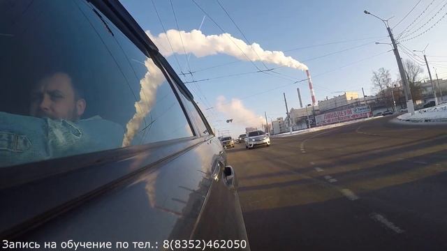 Экзаменационный маршрут ГИБДД Чебоксары. Новые улицы на маршруте в 2020 году. Видео снято 01.12.202 смотреть онлайн