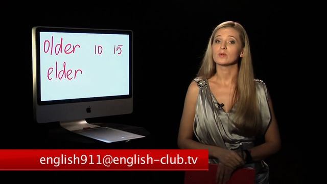 English 911 28: USED TO vs WOULD; OLDER vs ELDER; TO PAINT/TO COLOUR/TO DYE | RU смотреть онлайн
