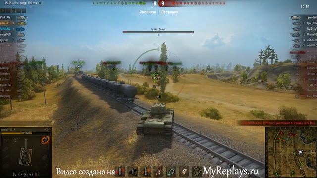 WOT: Прохоровка - КВ-1 смотреть онлайн