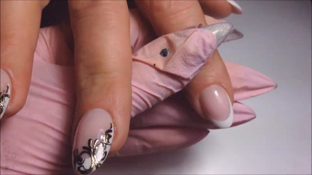коррекция ,наращивание, ремонт ногтей. френч, .correction, extension, repair of nails смотреть онлайн