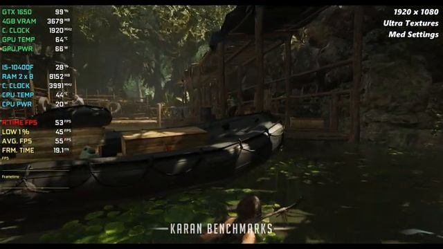 Shadow of the Tomb Raider: Definitive Edition | GTX 1650 Super | GTX 1650 | GTX 1050 Ti | 1080p Tes смотреть онлайн