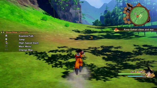 Dragon Ball Z Kakarot + A New Power Awakens Set Nintendo Switch Gameplay Walkthrough Part 1 1080p H смотреть онлайн