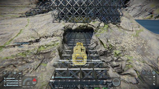 Большой ангар в Space Engineers День 6 смотреть онлайн