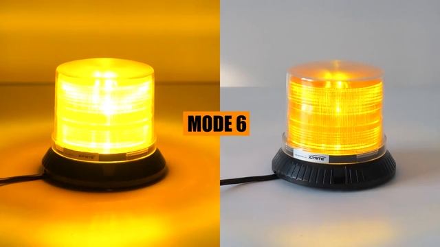 Xprite Amber/Yellow Emergency Rotating LED strobe beacon light with Magnetic Mount смотреть онлайн