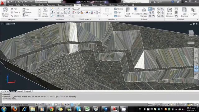 Example of pit design by using Autocad 2012 смотреть онлайн