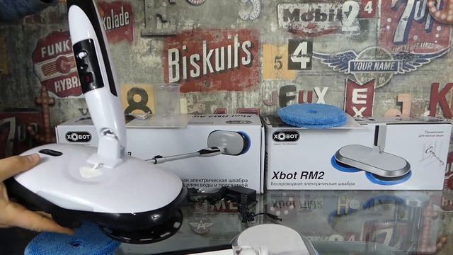 Обзор беспроводных электрошвабр Xbot RM2 и Xbot RM2 Aqua с распылителем воды и подсветкой смотреть онлайн