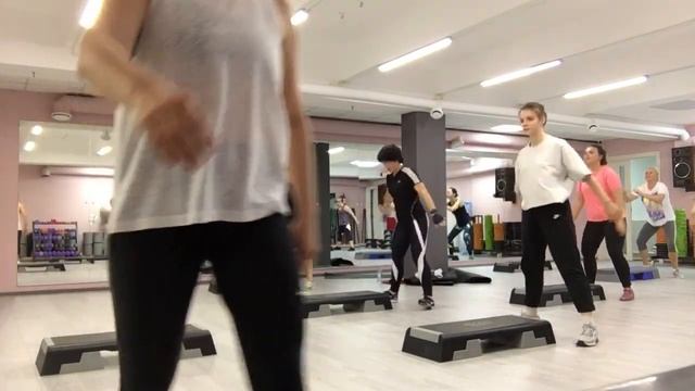 Функционал- степ. Разучивание . Семинар SuperFitness Company