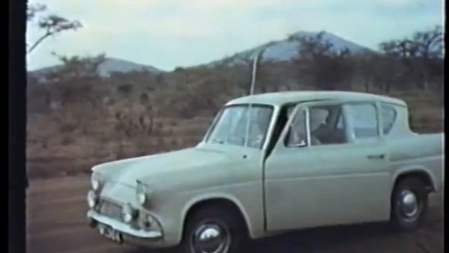 Ford Anglia 105E - Testdrive in Kenya 1958 смотреть онлайн