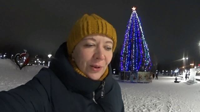 Новогодняя эспланада?☃️❄/Испекла быстрый и вкусный пирог?☕? смотреть онлайн