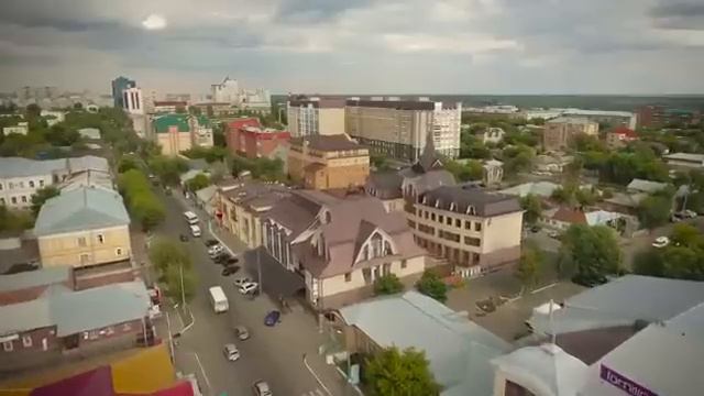 Оренбург. Россия сверху