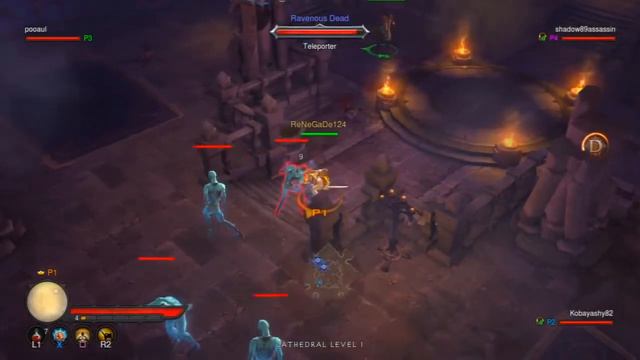 Diablo 3 - Monk Co-Op Gameplay [PS3] [PART 2] смотреть онлайн