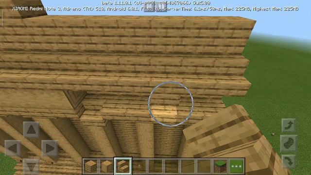 #1 | ПОСТРОЙКА ДЕРЕВЯННОЙ КРЕПОСТНОЙ СТЕНЫ В Minecraft Bedrock Edition 1.11.0.1. смотреть онлайн