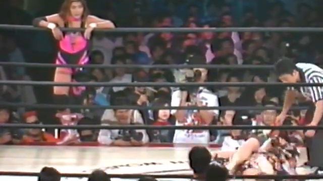 Takako Inoue & Cutie Suzuki vs Megumi Kudo & Akira FukuokaBIG EGG WRESTLING UNIVERSE in Tokyo dome смотреть онлайн