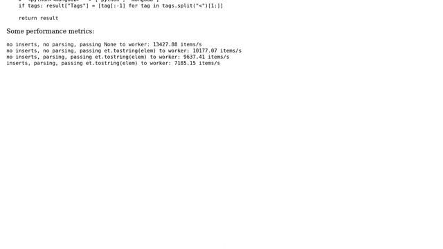 Code Review: Import huge XML data set into MongoDB while parsing data смотреть онлайн