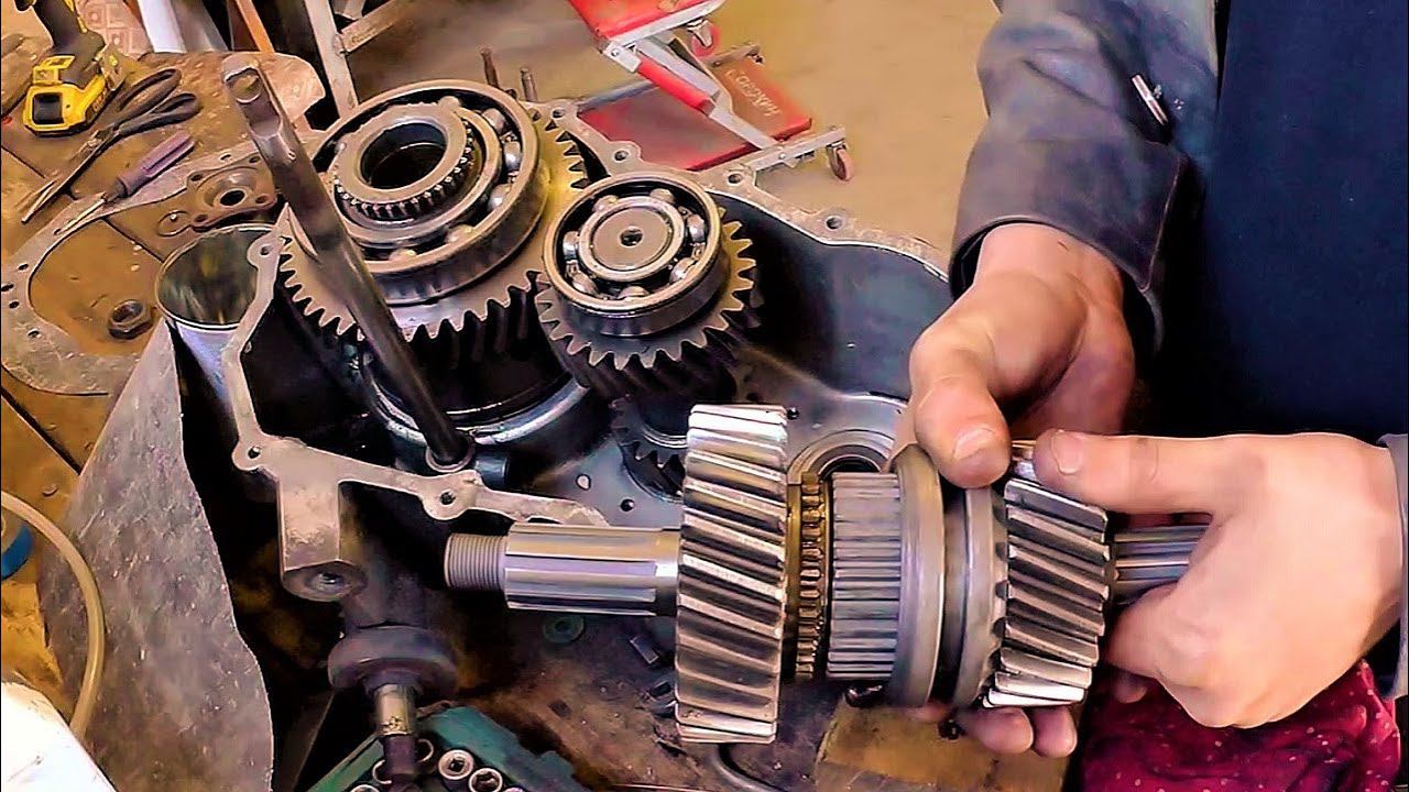 Модернизация раздатки газель под вал отбора мощности на самодельном тракторе.