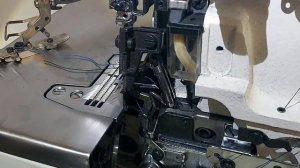 заправка ниток оверлока JACK E3