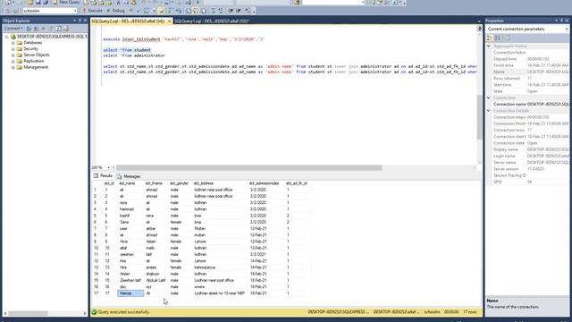 STUDENTS MANAGEMENT SYSTEM part 4 смотреть онлайн
