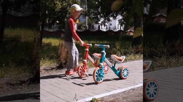 Детский велосипед беговел Motion 2 в 1 смотреть онлайн