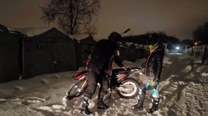 Вдвоём на эндуро. Regulmoto sport 003 PRO Место для пассажира