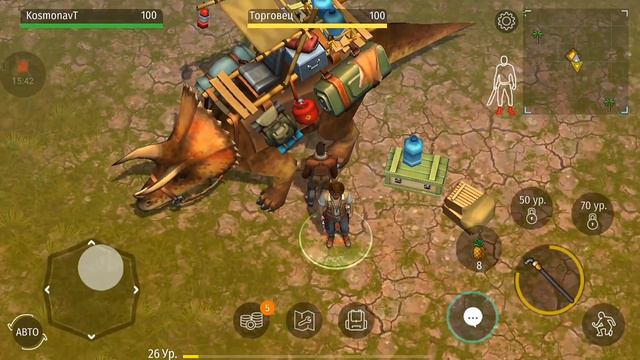 Jurassic Survival - Попытка стащить яйцо Ти-Рекса