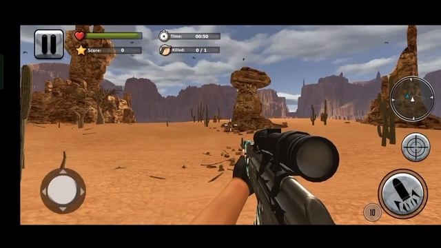 Deadly dinosaur hunter shooting fps game Part - 1 смотреть онлайн