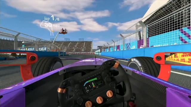 Formula E Mexico E-Prix Virtual Lap! (Real Racing 3) смотреть онлайн