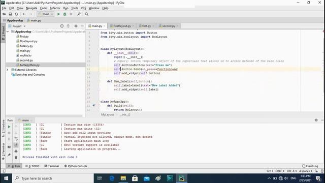 Kivy Events - Events in kivy - @CodeCompileRun- Button Events- Kivy Tutorial #4 смотреть онлайн