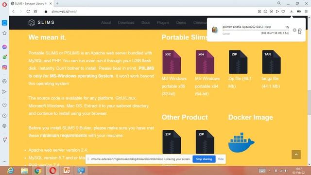 SLIMS (Portable) downloading and installation. смотреть онлайн
