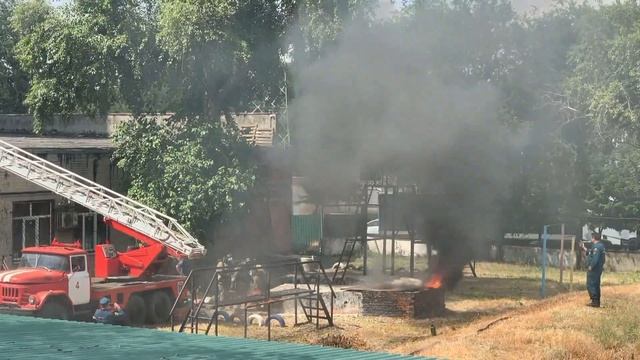 Огневая полоса психологической подготовки пожарных. 11-ПЧ. 09 07 2019. смотреть онлайн