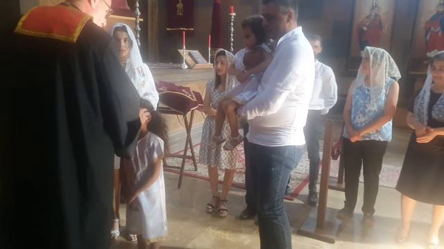 Крещение моих внучек в Егварде, Армения. Իմ թոռների Կնունքը Եղվարդում։ 29 августа 2022 г. смотреть онлайн