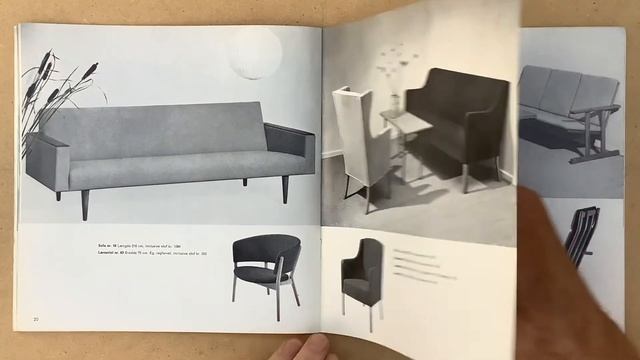 Danish design furniture catalog 1962 смотреть онлайн