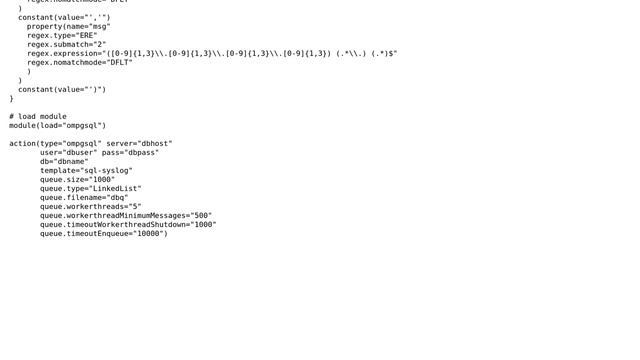 rsyslog writing to postgres. rsyslog process very high cpu, postgres very low cpu смотреть онлайн
