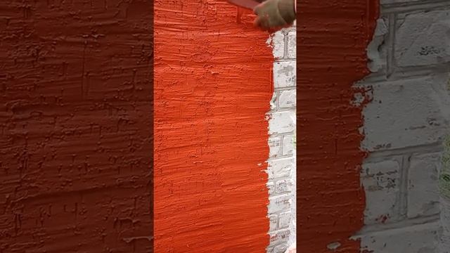 Как просто нанести штукатурку короед на стену
