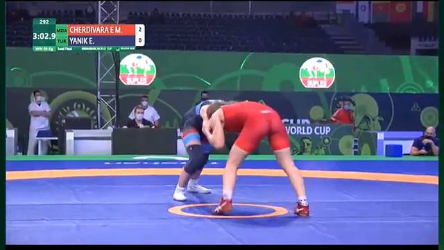 Cherdivara-Esanu, Mariana (MDA) - Yanic (TUR) смотреть онлайн