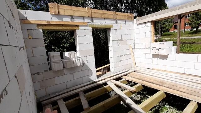 Строим дом из газоблока. Дом 8 на 10 из газоблока смотреть онлайн