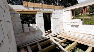 Строим дом из газоблока. Дом 8 на 10 из газоблока