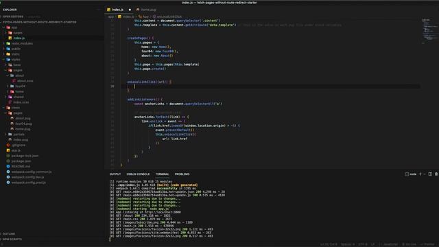 Single Page Applications (SPA) using vanilla Javascript (part 1) - no framework смотреть онлайн