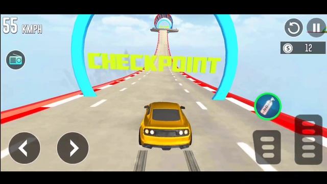 Muscle Car Stunts 2022 Mega Stunt Remp Simulator Android Gameplay #7 смотреть онлайн