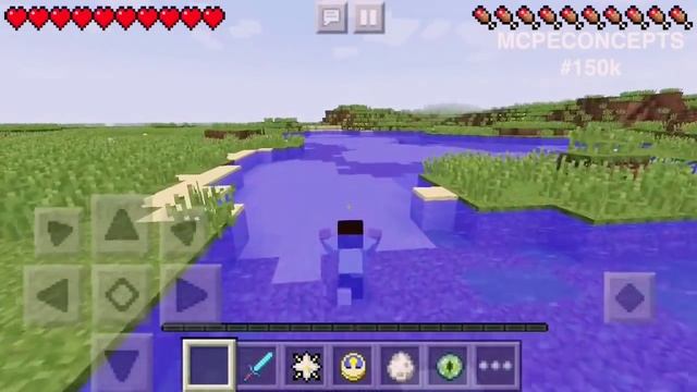 Minecraft PE 2.0.1 - Texturas, mod smart moving.(CONCEPT) смотреть онлайн