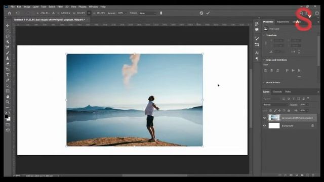 How to Extend Background Using Content Aware Scale in Photoshop 2022 смотреть онлайн