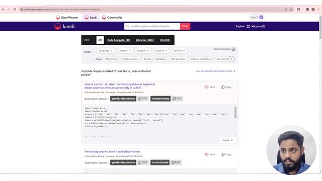 Pandas DataFrame to latex Method | kandi Use Case смотреть онлайн